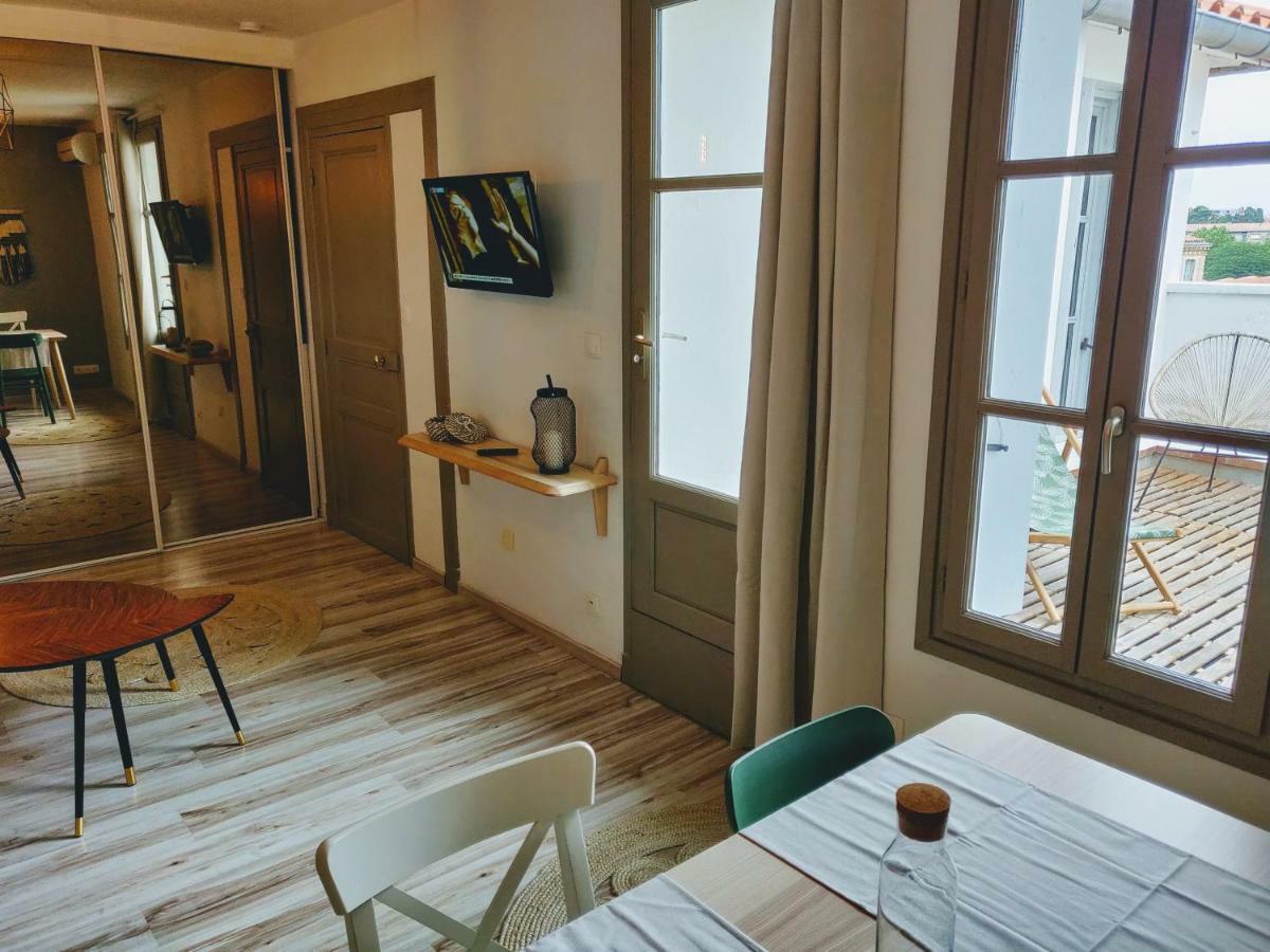 Appartement L'Oliveraie - La Cité plein les yeux Carcassonne Extérieur photo
